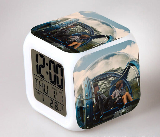 Kubus wekker met Jurassic Park thema