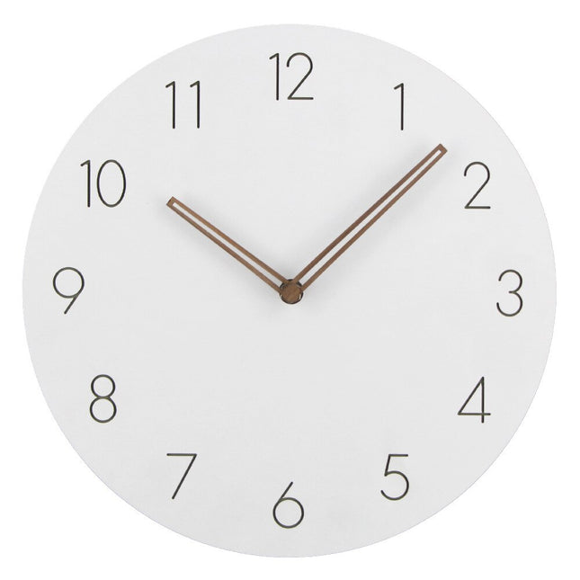 Minimalistische moderne design wandklok rond