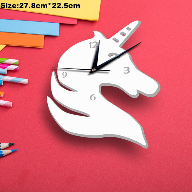 Witte kinderklok in vorm van raket