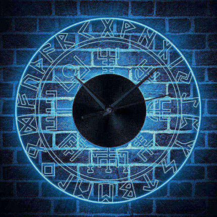 Lichtgevende design wandklok met LED