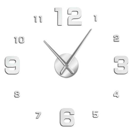 Grote moderne 3D DIY wandklok