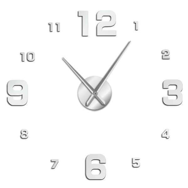 Grote moderne 3D DIY wandklok