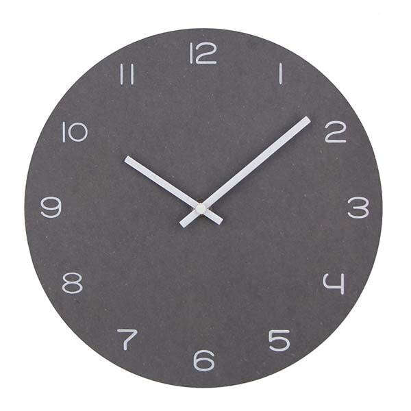 Minimalistische stille design wandklok