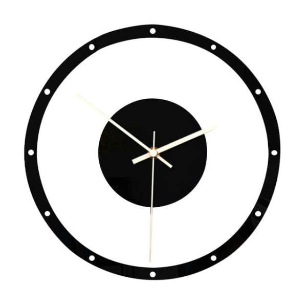 Scandinavische minimalistische design wandklok
