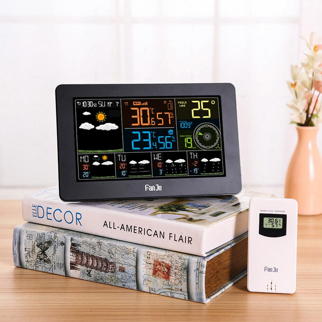 Digitaal weerstation met wekker functie