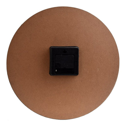 Landelijke houten wandklok 35 cm