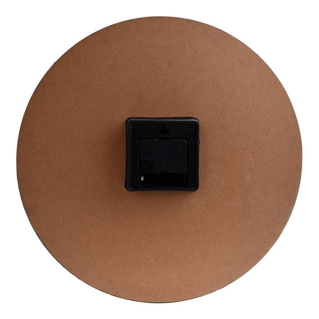 Landelijke houten wandklok 35 cm