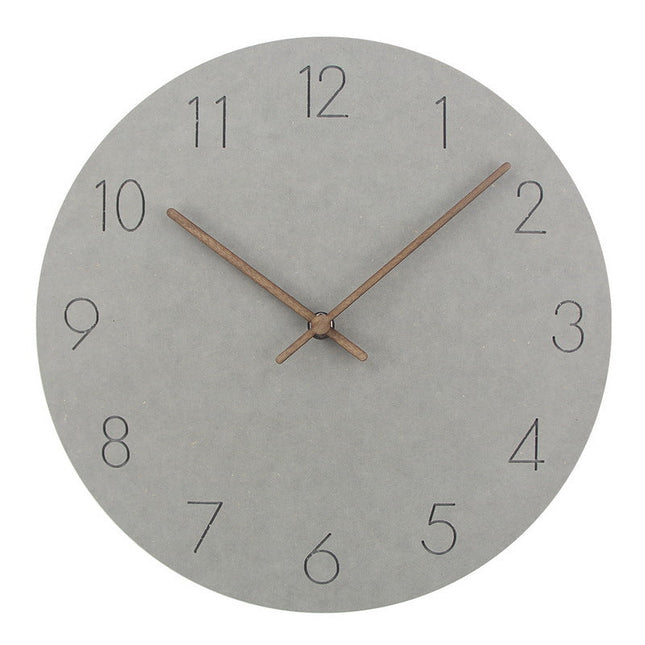 Minimalistische moderne design wandklok rond