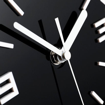 Geometrische design tafelklok van metaal