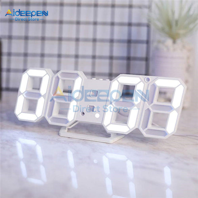 Moderne 3D LED digitale tafelklok
