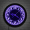 Neon Wandklok