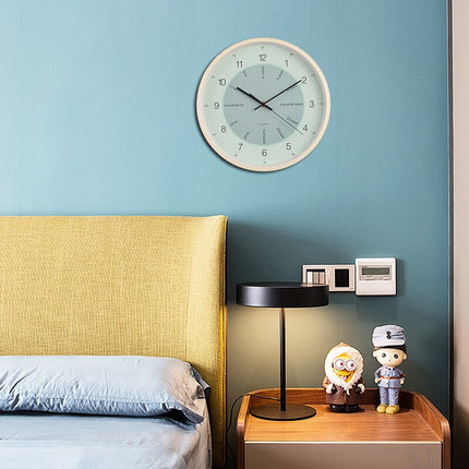 Scandinavische Wandklok met Pastel Wijzerplaat