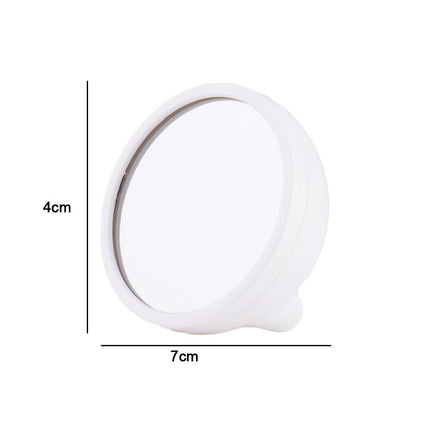 Kleine digitale LED tafelklok met spiegel