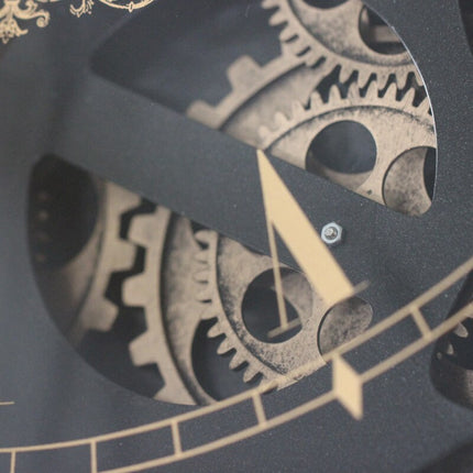 Grote stopwatch klok met zichtbaar mechanisme