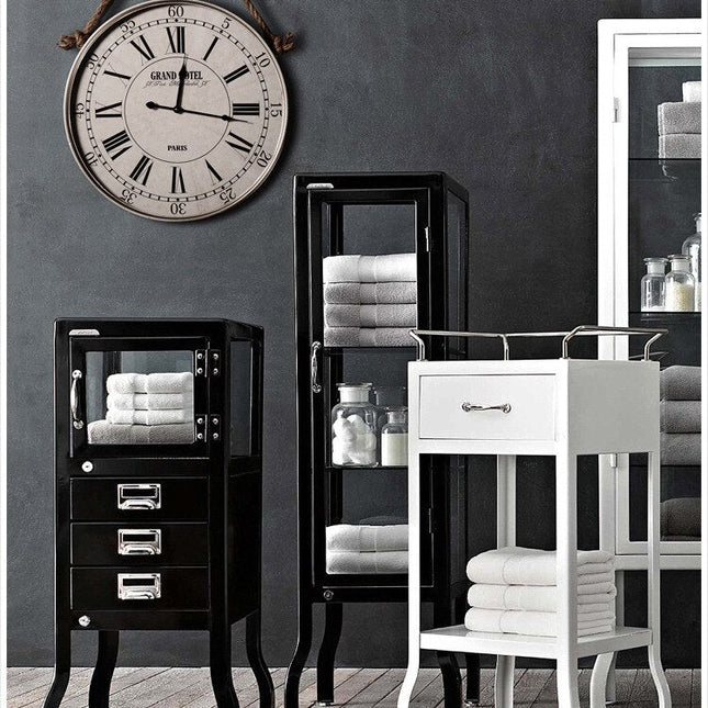 Vintage hangende klok met touw