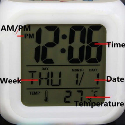 Kubus wekker met Jurassic Park thema