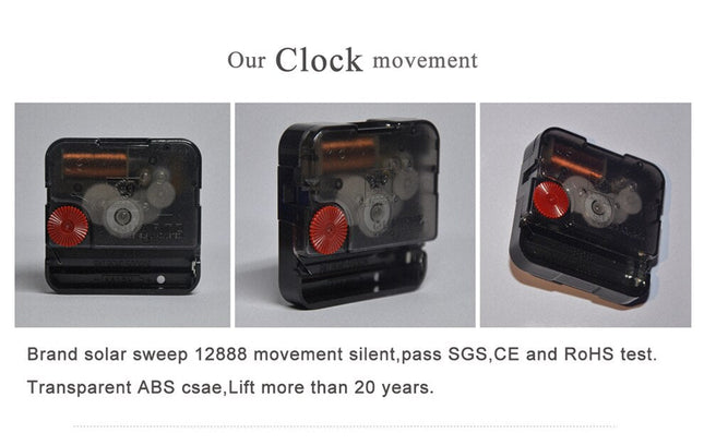 Oranje kinderklok met groene dinosaurus