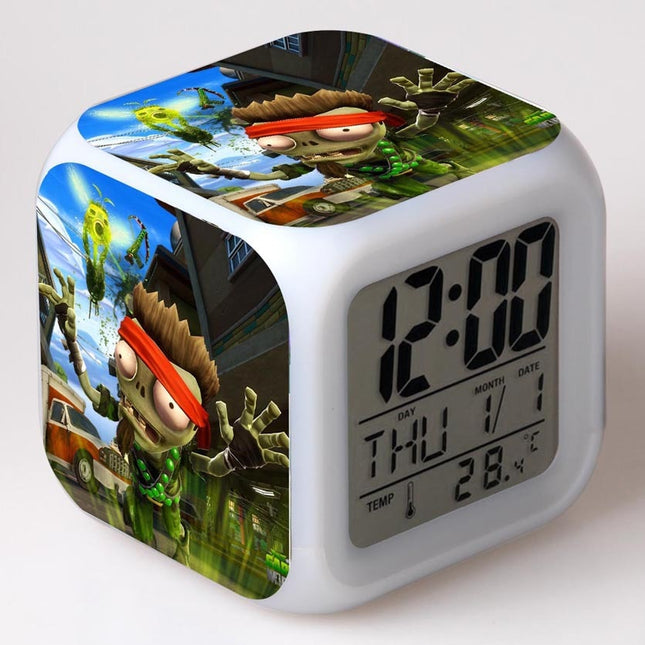 Kinder Kubus Wekker Plants vs Zombies