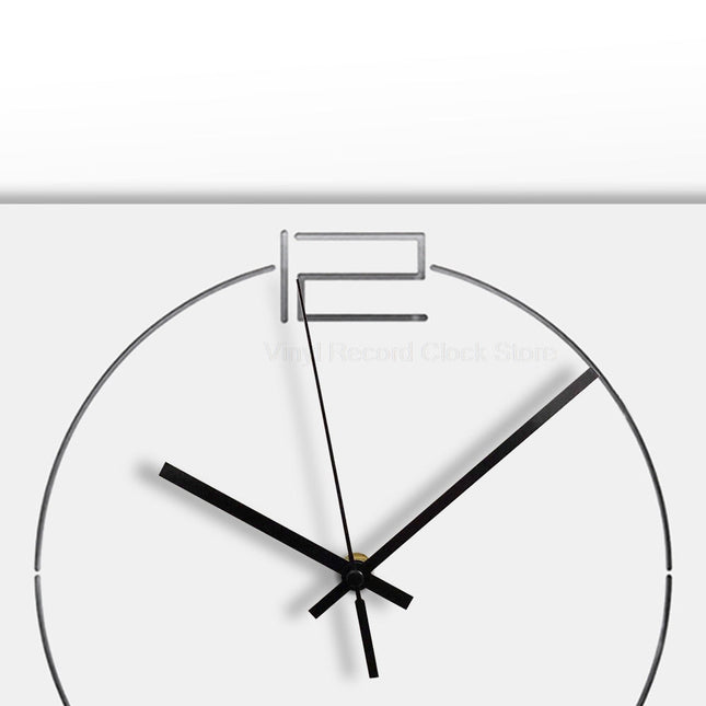 Moderne minimalistische vierkante design wandklok