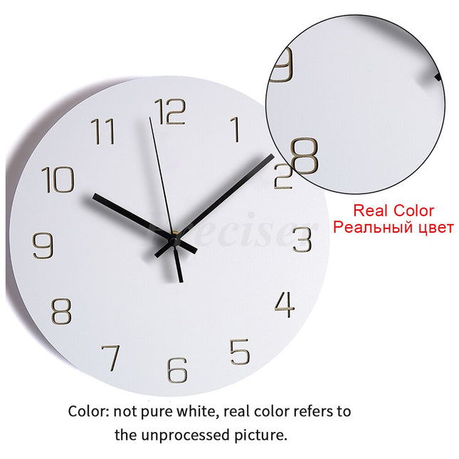 Moderne minimalistische vierkante design wandklok