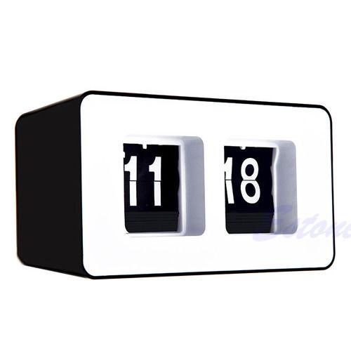 Klassieke retro flipklok voor bureau