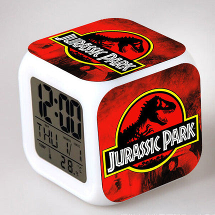 Kubus wekker met Jurassic Park thema