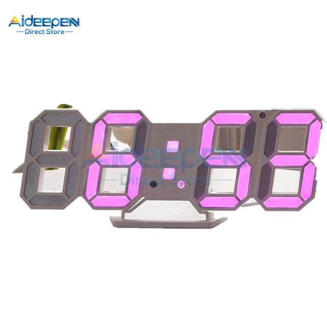 Moderne 3D LED digitale tafelklok