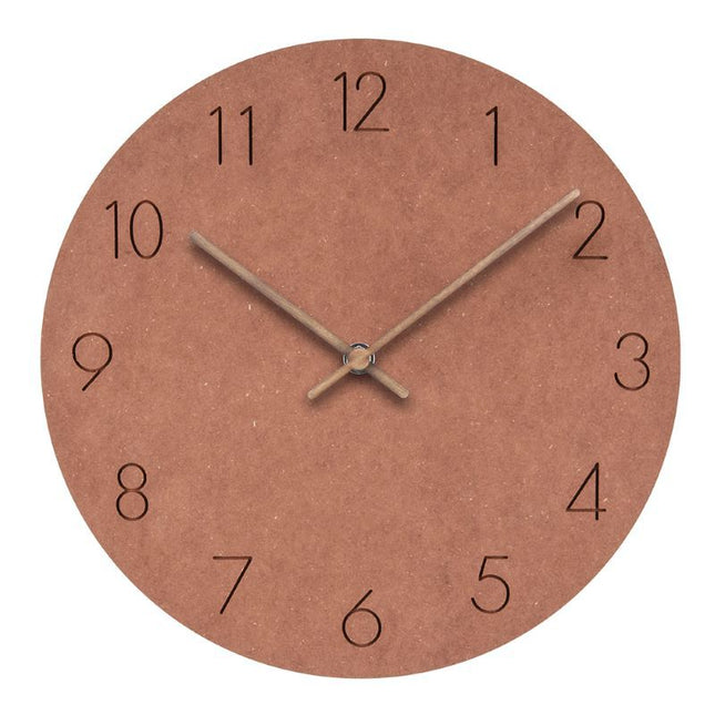 Minimalistische moderne design wandklok rond