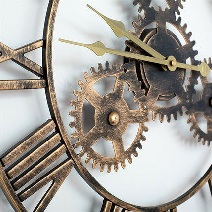 Grote open skeletklok Romeinse cijfers