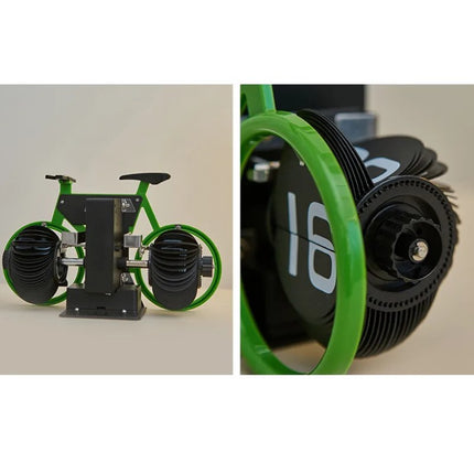 Flipklok in de vorm van fiets