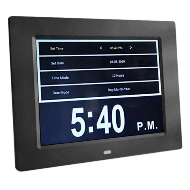 Digitale dementieklok met grote display