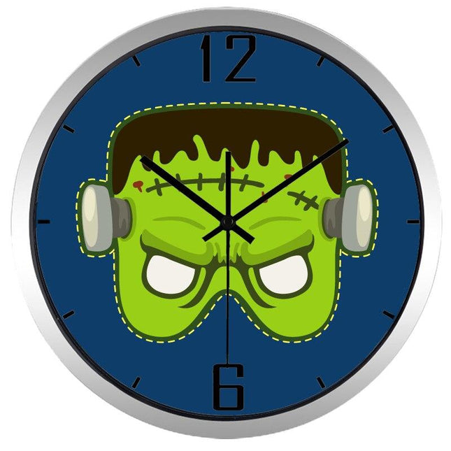 Kinderklok met groen Frankenstein monster