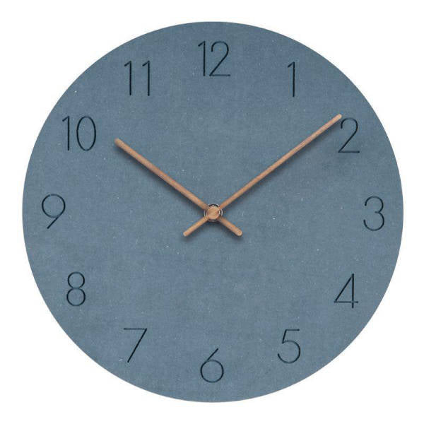 Minimalistische moderne design wandklok rond