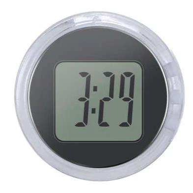 Kleine ronde digitale auto klok