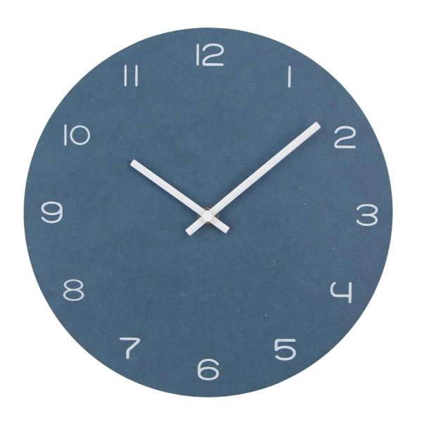 Minimalistische stille design wandklok