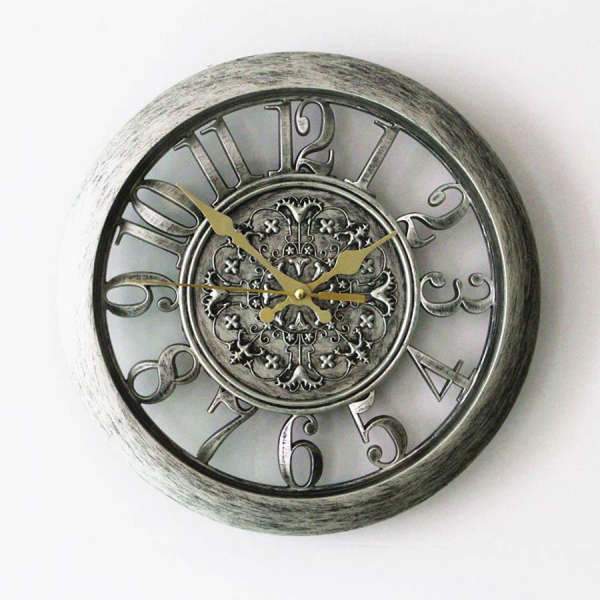 Grote vintage wandklok klassiek design