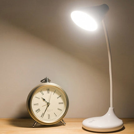 Vintage ronde tafelklok met Romeinse cijfers